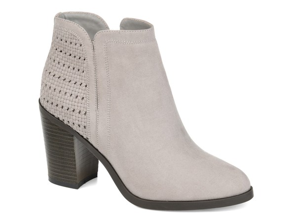 ジュルネ コレクション レディース シューズ ブーツ・レインブーツ Journee Collection Jessica Bootie Grey グレー