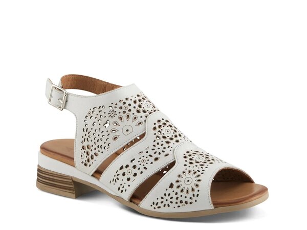 スプリングステップ レディース シューズ サンダル Spring Step Plasma Sandal White ホワイト