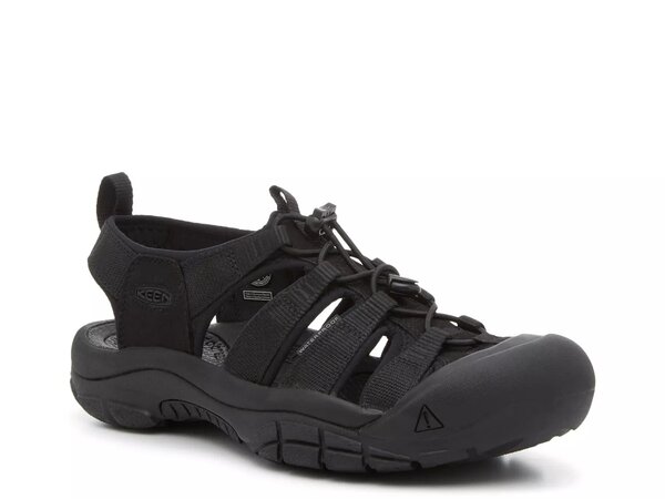 キーン メンズ シューズ サンダル Keen Newport H2 Fisherman Sandal - Men's Triple Black ブラック