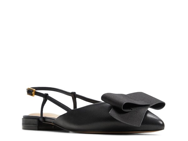 テッドベーカー レディース シューズ パンプス Ted Baker Emma Bow Flat Black 黒いこと