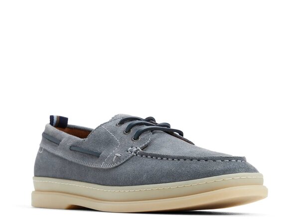 テッドベーカー メンズ シューズ デッキシューズ Ted Baker Cromer Boat Shoe Grey グレー|ReVida 店