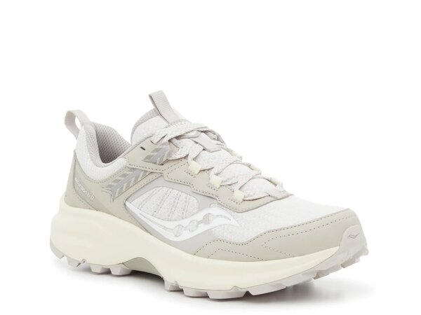 サッカニー レディース シューズ スニーカー Saucony Excursion TR17 Trail Running Shoe - Women ’ s White/Grey 白いこと
