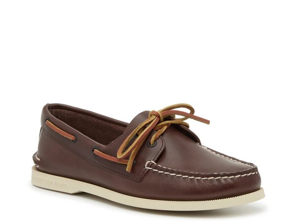 スペリー メンズ シューズ デッキシューズ Sperry Authentic Original 2-Eye Boat Shoe Dark Brown ブラウン