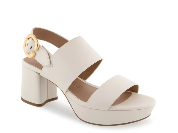 エアロソールズ レディース シューズ サンダル プラットフォーム Aerosoles Casetta Platform Sandal Off White オフホワイト｜ReVida 店