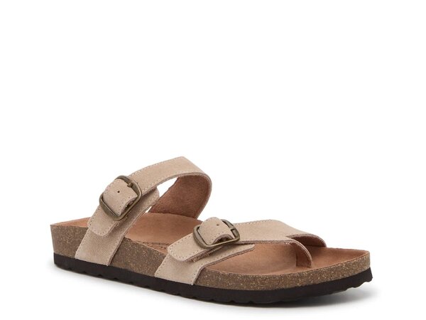 ホワイトマウンテン レディース シューズ サンダル White Mountain Grams Sandal Beige Suede ベージュ 10,804円