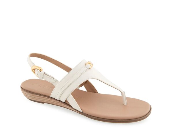 エアロソールズ レディース シューズ サンダル Aerosoles Gemal Wedge Sandal Eggnog