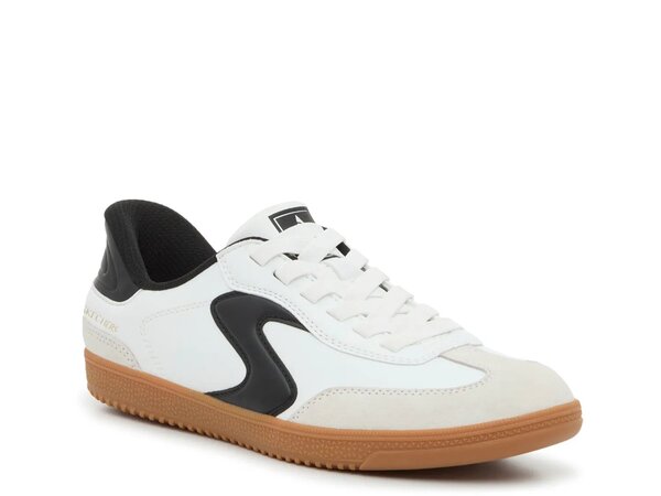 スケッチャーズ レディース シューズ スニーカー Skechers Slip-Ins Hotshot Low Profile Sneaker White/Black ホワイト