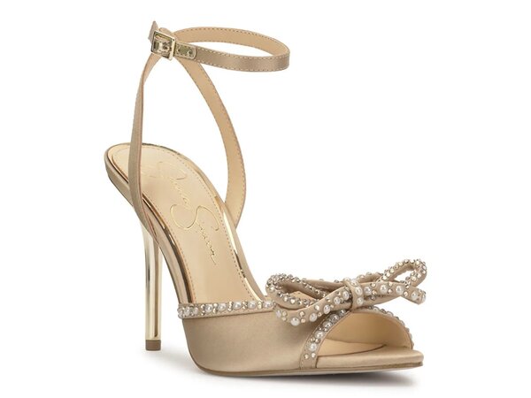 ジェシカシンプソン レディース シューズ サンダル Jessica Simpson Nolira Sandal Gold Metallic ゴールド｜ReVida 店