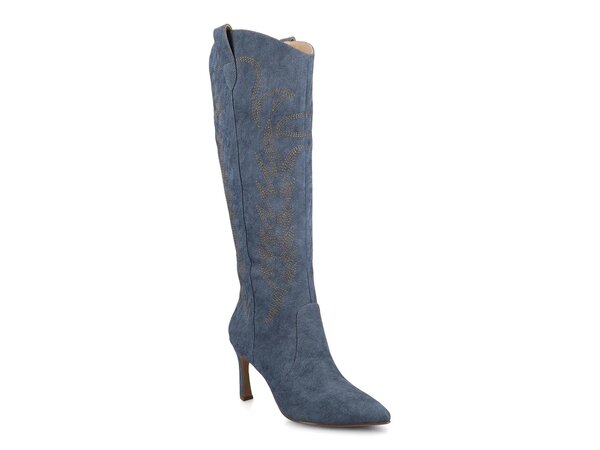 ジャーニー レディース シューズ ブーツ・レインブーツ Journee Laramie Boot Blue ブルー｜ReVida 店
