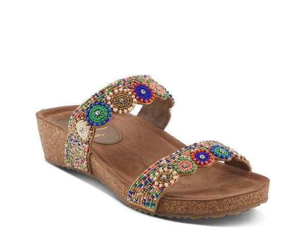 アズーラ レディース シューズ サンダル Azura Bahama Wedge Sandal Multicolor マルチカラー｜ReVida 店