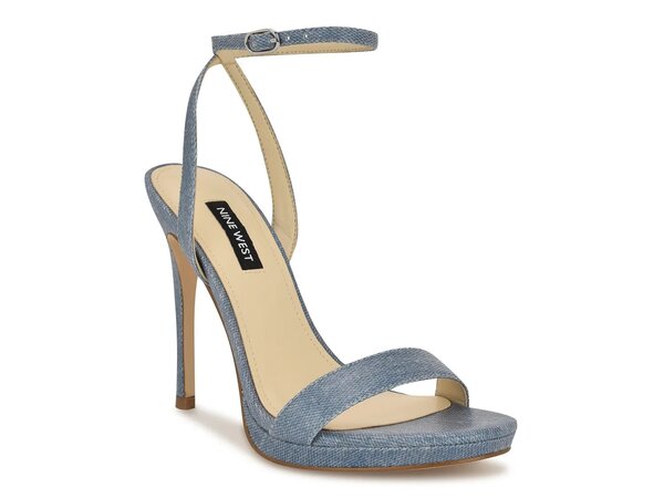ナインウェスト レディース シューズ サンダル Nine West Loola Sandal Denim Blue デニム
