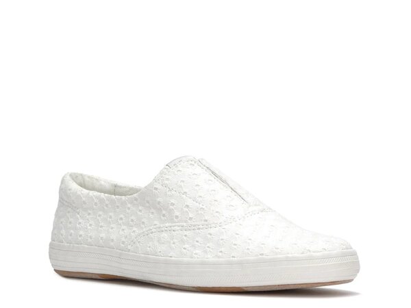 ケッズ レディース シューズ スニーカー Keds Champion Slip-On Sneaker - Women\u0027s Snow White 白いこと