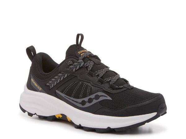 サッカニー メンズ シューズ スニーカー Saucony Excursion TR17 Trail Running Shoe - Men's Black/Grey ブラック