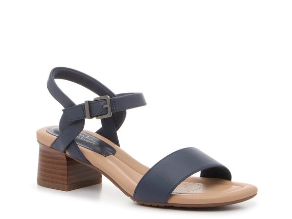 クラークス レディース シューズ サンダル Clarks Desirae Rowan Sandal Navy ネイビー