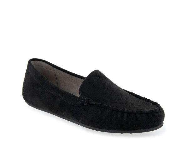 【送料無料】 エアロソールズ レディース スリッポン・ローファー シューズ Over-Drive Loafer Black画像