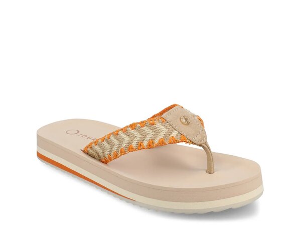 ジャーニー レディース シューズ サンダル Journee Eloddie Sandal Tan タン｜ReVida 店