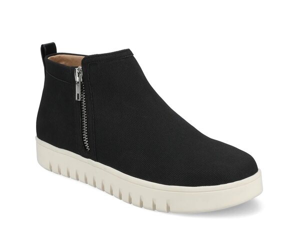 周遊 レディース シューズ スニーカー ブーツ Journee Alita Sneaker Bootie Black 黒いこと