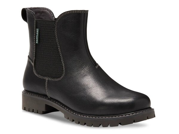 イーストランド レディース シューズ ブーツ・レインブーツ チェルシーブーツ チェルシー ブーツ Eastland Ida Chelsea Boot Black ブラック｜ReVida 店