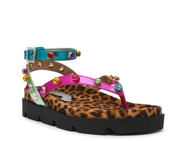 ベッツィジョンソン レディース シューズ サンダル Betsey Johnson Conley Sandal Multicolor マルチカラー