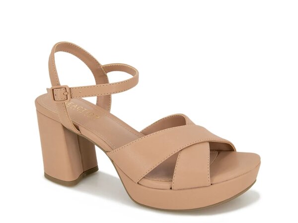 ケネスコール レディース シューズ サンダル プラットフォーム Reaction Kenneth Cole Reeva Platform Sandal Tan タン
