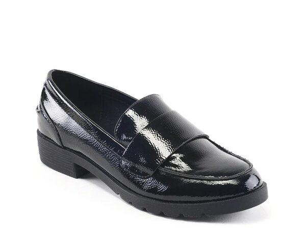 ケネスコール レディース シューズ スリッポン・ローファー Reaction Kenneth Cole Fern Loafer Black Patent ブラック
