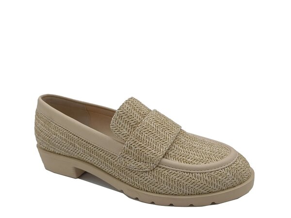 ケネスコール レディース シューズ スリッポン・ローファー Reaction Kenneth Cole Fern Loafer Natural Beige Raffia ベージュ