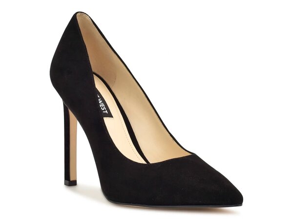 ナインウェスト レディース シューズ パンプス Nine West Tatiana Pump Black Suede ブラック｜ReVida 店 20,860円