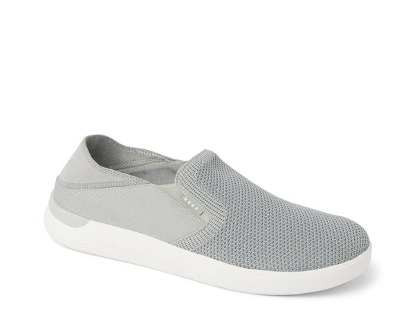 リーフ メンズ シューズ スリッポン・ローファー スニーカー Reef SWELLsole Neptune Slip-On Sneaker Light Grey グレー