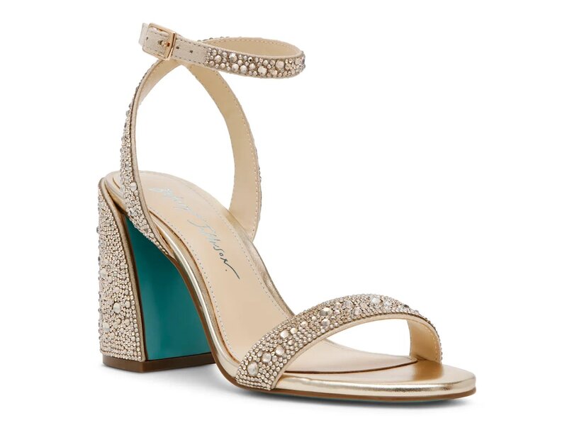 ベッツィジョンソン レディース シューズ サンダル Betsey Johnson Jet Sandal Gold Metallic ゴールド｜ReVida 店