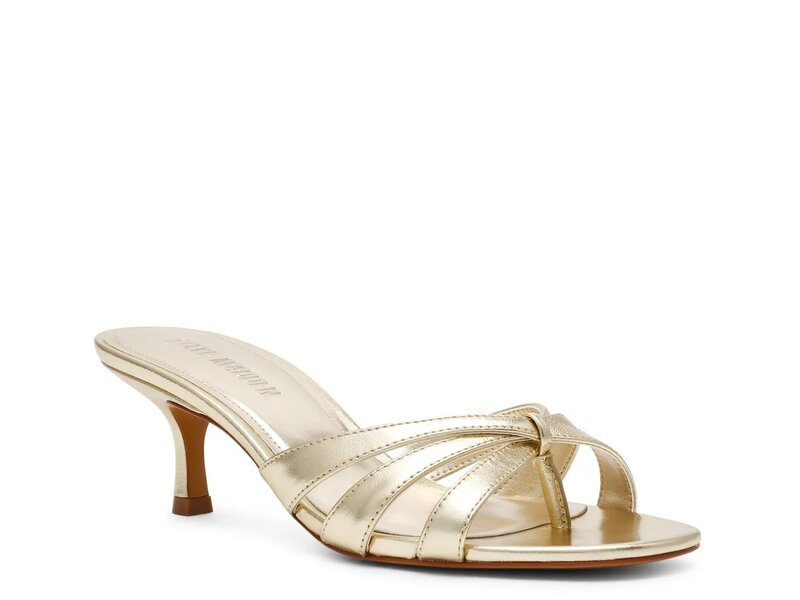 スティーブ マデン レディース シューズ サンダル Steve Madden Cary Sandal Gold Leather ゴールド 17,360円