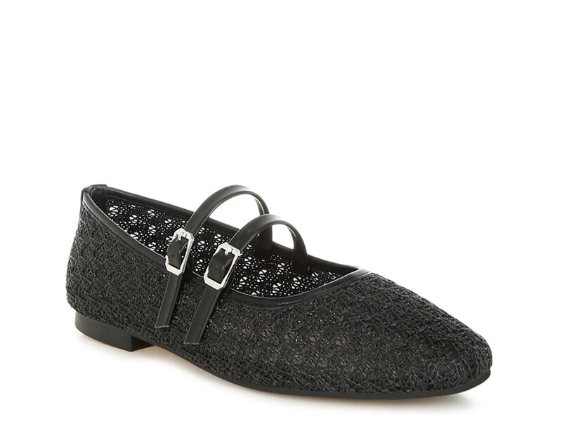 ロンドンラグ レディース シューズ パンプス London Rag Warena Mary Jane Flat Black ブラック