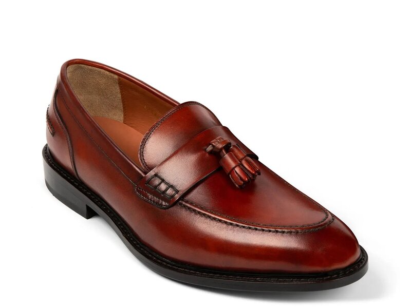アンソニー ヴィア メンズ シューズ スリッポン・ローファー Anthony Veer Riverton Loafer Light Brown ブラウン