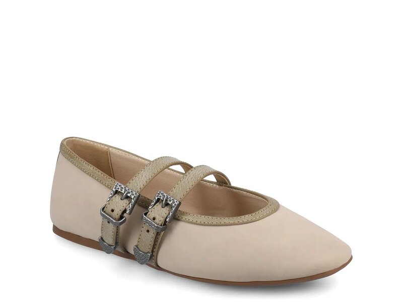 ジャーニー レディース シューズ パンプス Journee Florene Mary Jane Flat Sand サンド｜ReVida 店