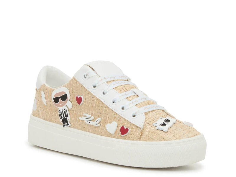 カール ラガーフェルド レディース シューズ スニーカー Karl Lagerfeld Paris Cate Sneaker - Women's Beige ベージュ