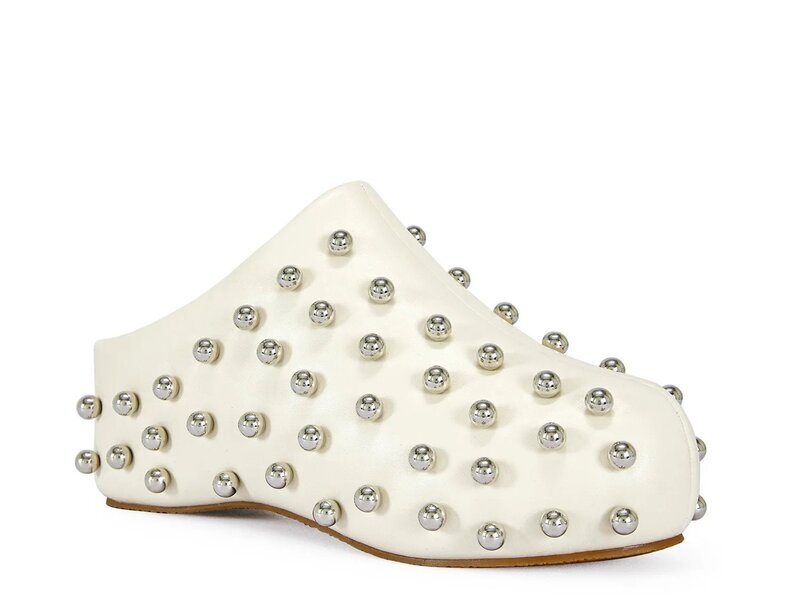 アザレア ワン レディース シューズ サンダル Azalea Wang Darwinstud Clog Off White オフホワイト