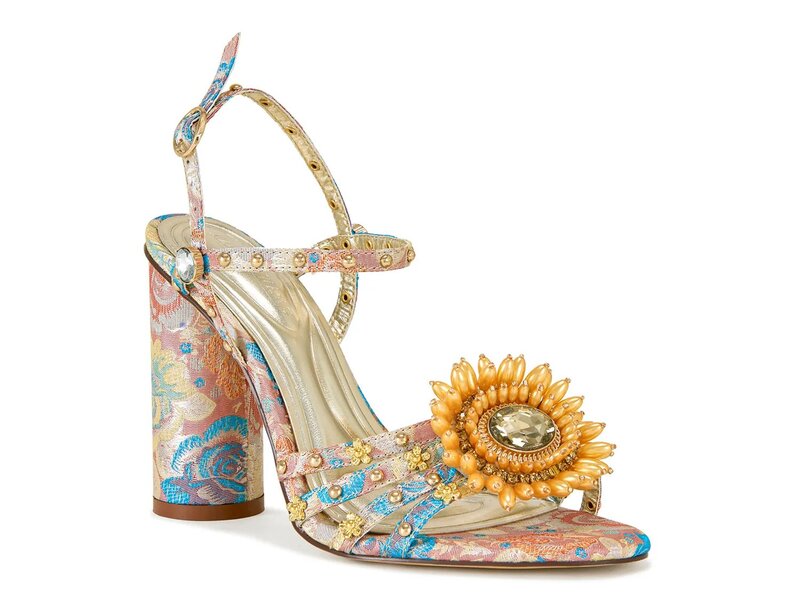 アザレア ワン レディース シューズ サンダル Azalea Wang Koan Sandal Multicolor Floral Print マルチカラー