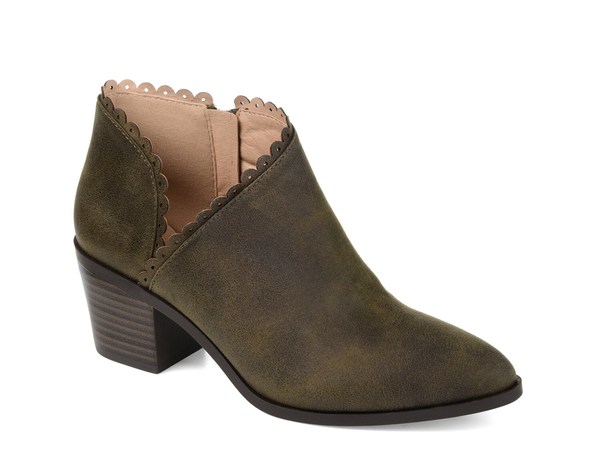 ジュルネ コレクション レディース シューズ ブーツ・レインブーツ Journee Collection Tessa Bootie Olive Green グリーン