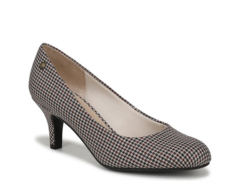 ライフストライド レディース シューズ パンプス LifeStride Parigi Pump Beige/Black Fabric ブラック|ReVida 店