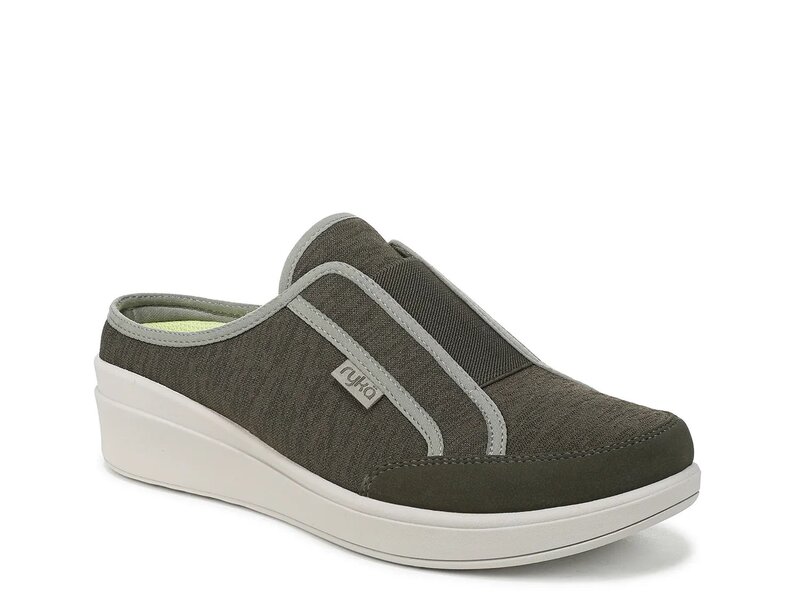 ライカ レディース シューズ スリッポン・ローファー Ryka Lounge Slip-On Dark Green グリーン