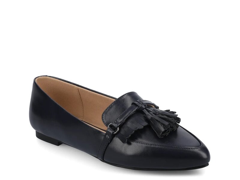 ジャーニー レディース シューズ スリッポン・ローファー Journee Jannah Loafer Navy ネイビー｜ReVida 店