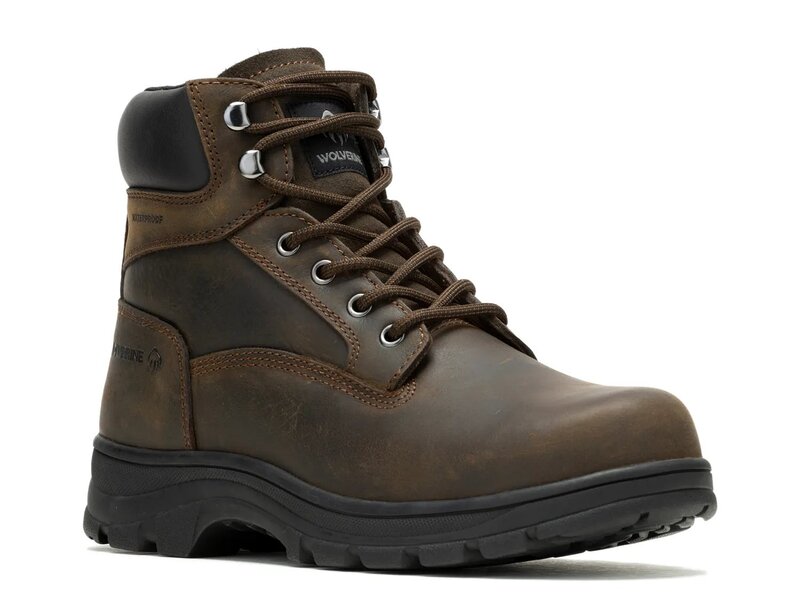 ウルヴァリン メンズ シューズ ブーツ・レインブーツ Wolverine Carlsbad Work Boot - Men's Dark Brown ブラウン