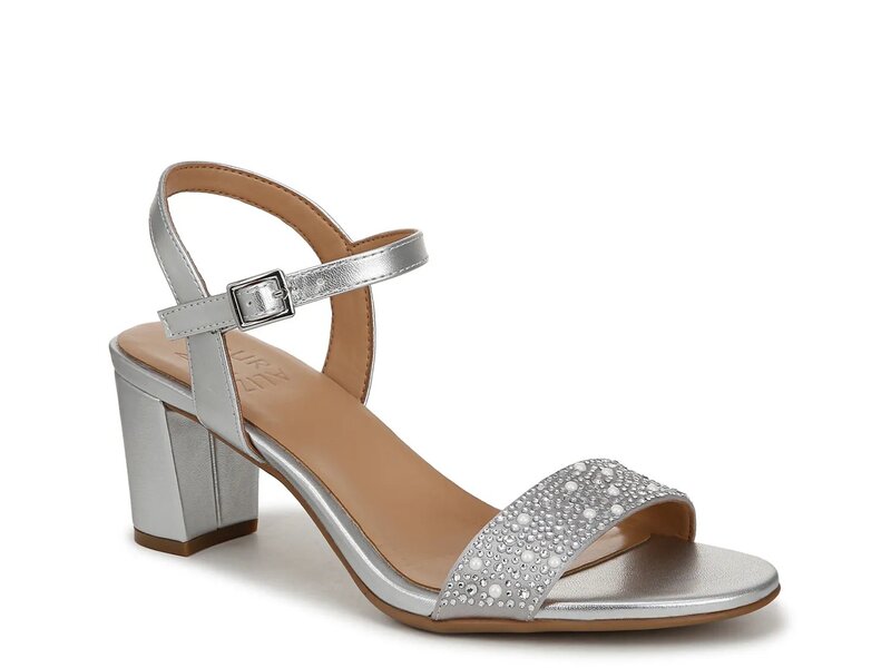 ナチュライザー レディース シューズ サンダル Naturalizer Bristol Sandal Silver シルバー