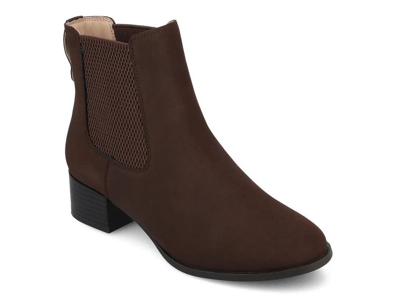 ジャーニー レディース シューズ ブーツ・レインブーツ Journee Chayse Bootie Chocolate Brown ブラウン