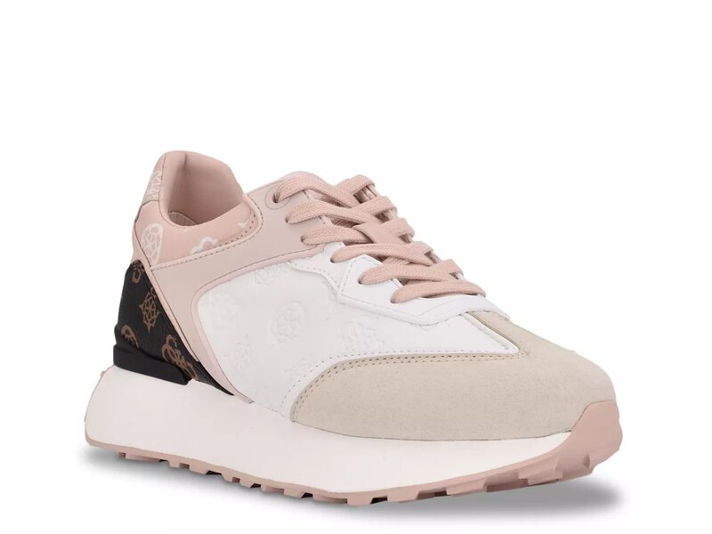 ゲス レディース シューズ スニーカー Guess Luchia Sneaker White Multicolor ホワイト
