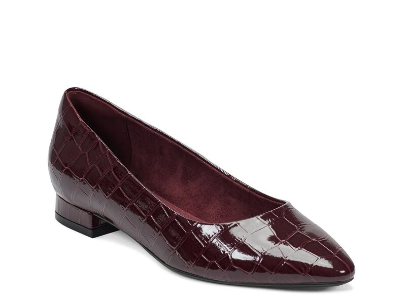 鍵を掛ける界面 レディース シューズ パンプス Rockport Tessa Total Motion Flat Red 赤いこと