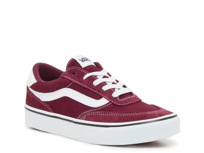 バンズ レディース シューズ スニーカー Vans Brooklyn Sneaker - Women's Burgundy バーガンディ