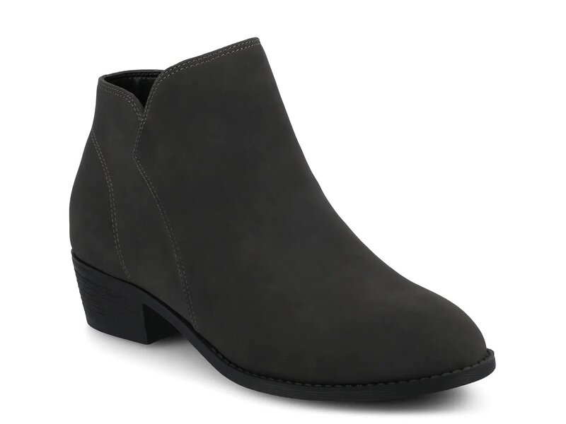 渡航 レディース シューズ ブーツ・レインブーツ Journee Solarah Bootie Grey 薄墨色