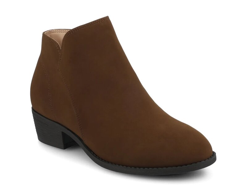 渡航 レディース シューズ ブーツ・レインブーツ Journee Solarah Bootie Cognac