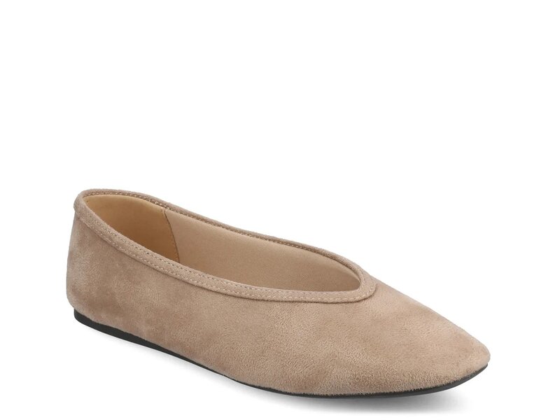 ジャーニー レディース シューズ パンプス Journee Fortune Flat Taupe トープ