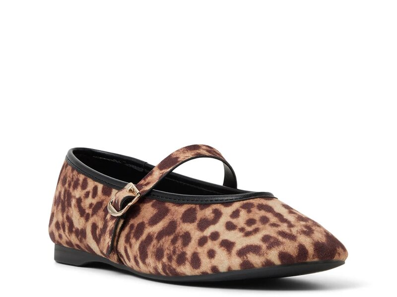 コールイットスプリング レディース シューズ パンプス Call It Spring Elyaiaa Ballet Flat Light Brown/Black Leopard Print ブラック